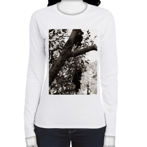 A Dark Aesthetic Women's Fitted Long Sleeve Tee - Gildan