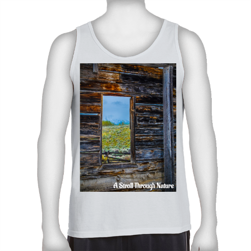 The Window to Nature Men's Ultra Cotton Tank Top - Gildan