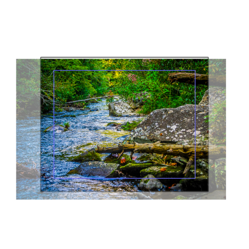 Tennessee Creek Canvas 8x10 - Horizontal