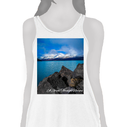 Alaskan Views Women's Flowy Racerback Tank - Bella+Canvas