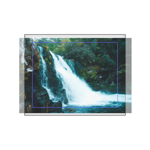 Tennessee Waterfall Canvas 8x10 - Horizontal