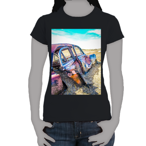 Rustic Car Women's Softstyle Tee - Gildan