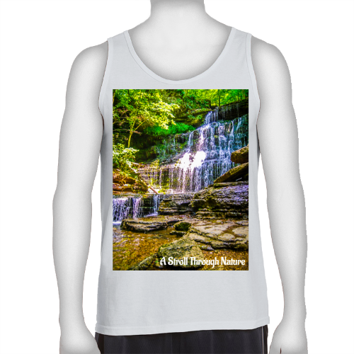 Tennessee Waterfall Men's Ultra Cotton Tank Top - Gildan