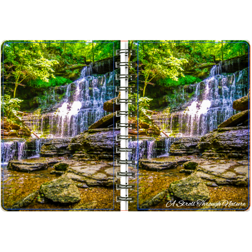 Tennessee Waterfall 5x7 Spiral bound Journal (75pg)