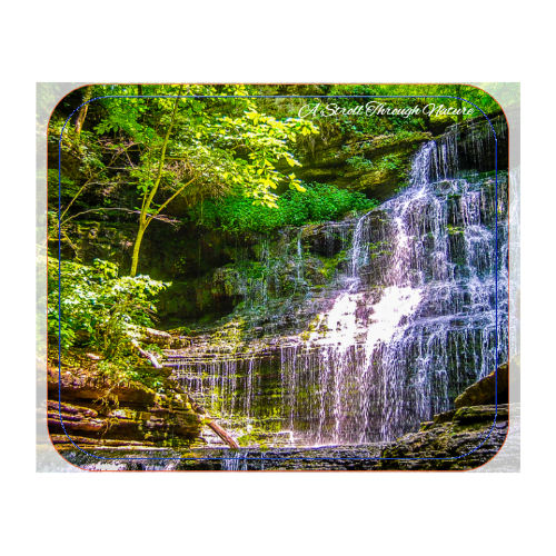 Tennessee Waterfall Mouse Pad