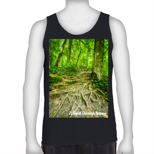 The Well Travelled Path Men's Ultra Cotton Tank Top - Gildan