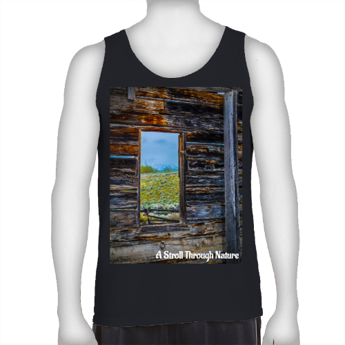 The Window to Nature Men's Ultra Cotton Tank Top - Gildan