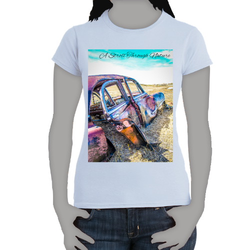 Rustic Car Women's Softstyle Tee - Gildan