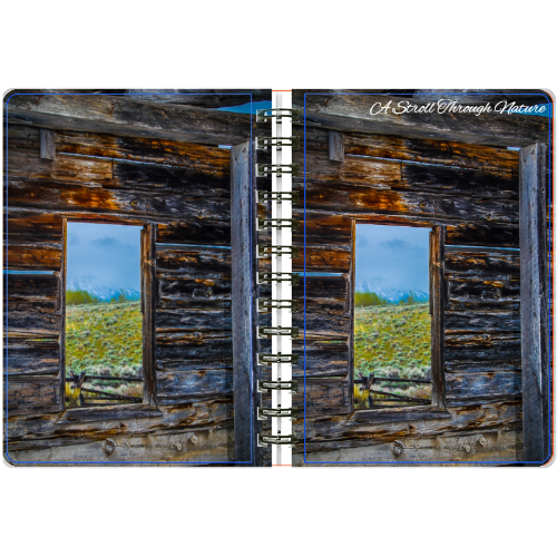 The Window to Nature 5x7 Spiral bound Journal (75pg)