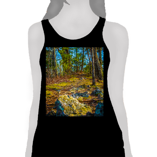 A Rocky Footpath Women's Flowy Racerback Tank - Bella+Canvas