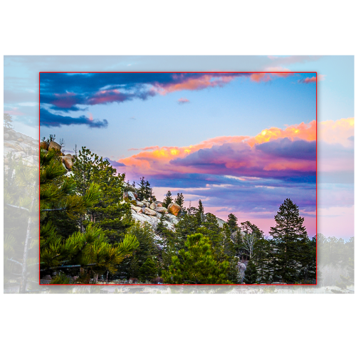 Wyoming Landscape Canvas Print 11x14 - Horizontal