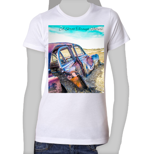 Rustic Car Women's The Boyfriend Tee - Next Level