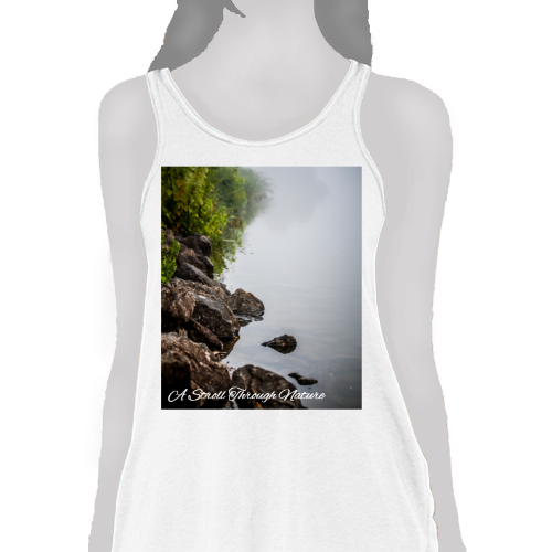 Riverbank Women's Flowy Racerback Tank - Bella+Canvas