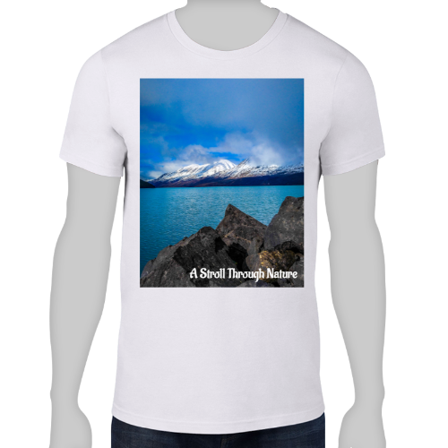 Alaskan Views Men's Lightweight Fashion Tee - Anvil