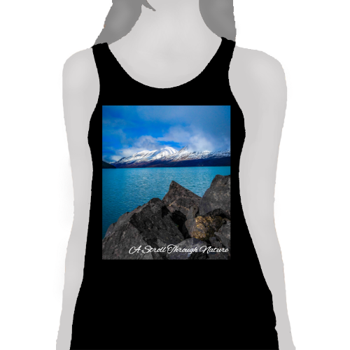 Alaskan Views Women's Flowy Racerback Tank - Bella+Canvas