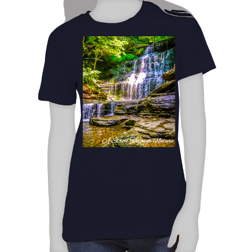 Tennessee Waterfall Women's Favorite Tee - Bella+Canvas