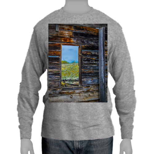 The Window to Nature Ultra Cotton Long Sleeve Tee - Gildan