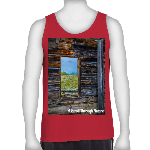 The Window to Nature Men's Ultra Cotton Tank Top - Gildan