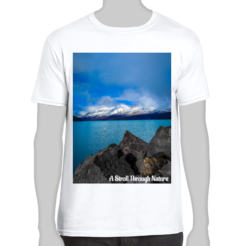 Alaskan Views Men's Fitted Short Sleeve Tee - Gildan