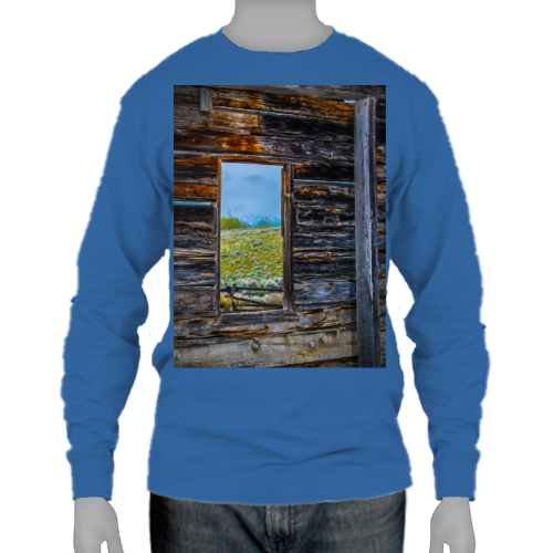 The Window to Nature Ultra Cotton Long Sleeve Tee - Gildan