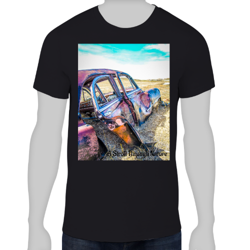 Rustic Car Men's Lightweight Fashion Tee - Anvil