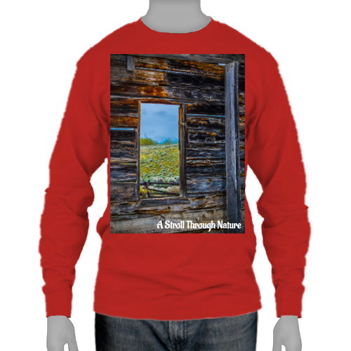 The Window to Nature Ultra Cotton Long Sleeve Tee - Gildan