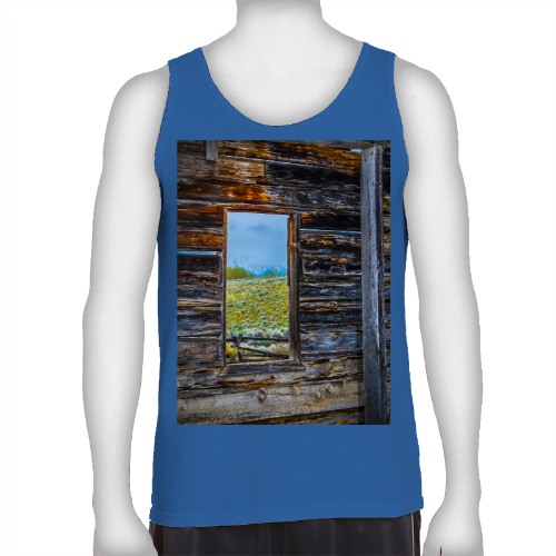 The Window to Nature Men's Ultra Cotton Tank Top - Gildan