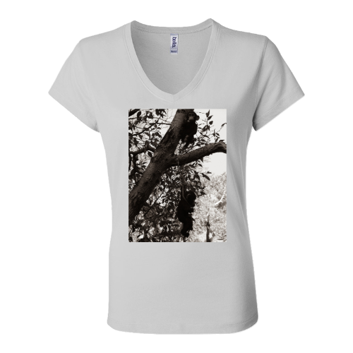 A Dark Aesthetic Women's Jersey Short Sleeve V-Neck Tee - Bella+Canvas