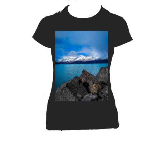 Alaskan View Women's Softstyle Tee - Gildan