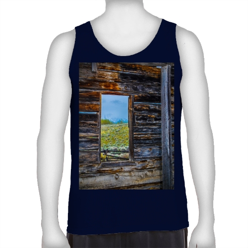 The Window to Nature Men's Ultra Cotton Tank Top - Gildan