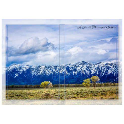 Wyoming Mountains Hardcover Journal Matte (75pg)