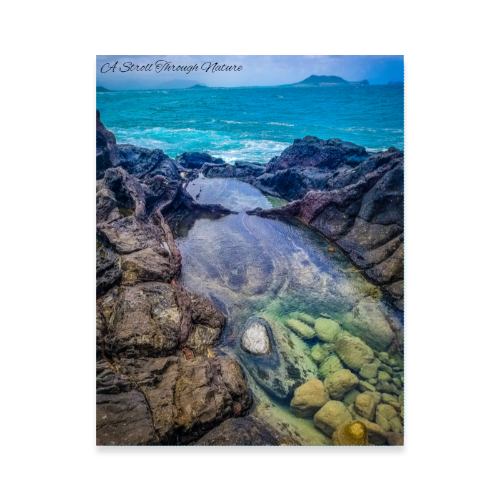 Hawaiian Island Photo Poster 11x14