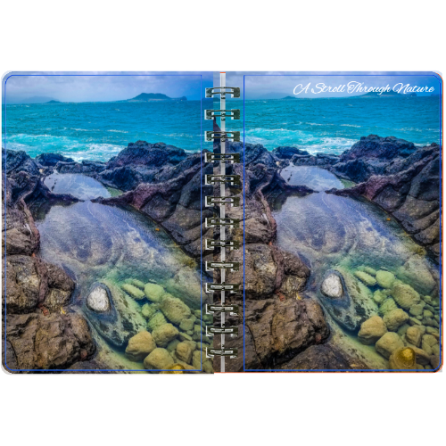 Hawaiian Island 5x7 Spiral bound Journal (75pg)