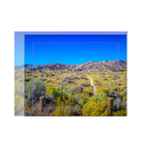 Wyoming Prairie lands Canvas 8x10 - Horizontal