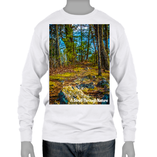 Rocky Footpath Ultra Cotton Long Sleeve Tee - Gildan