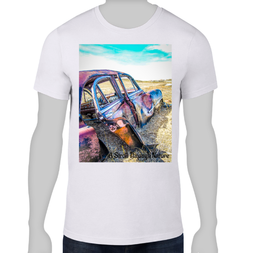 Rustic Car Men's Lightweight Fashion Tee - Anvil