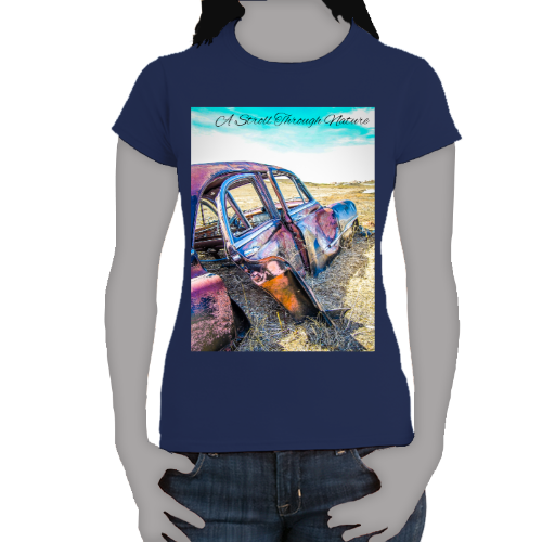 Rustic Car Women's Softstyle Tee - Gildan