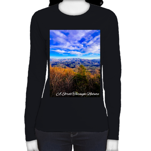 Tennessee Hills Women's Fitted Long Sleeve Tee - Gildan