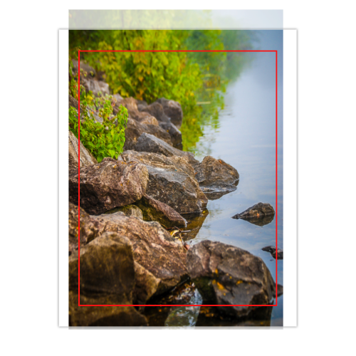 Riverbank Canvas 8x10 - Vertical