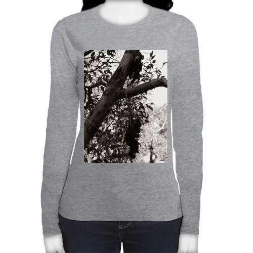 A Dark Aesthetic Women's Fitted Long Sleeve Tee - Gildan