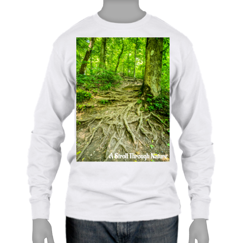 The Well Travelled Path Ultra Cotton Long Sleeve Tee - Gildan