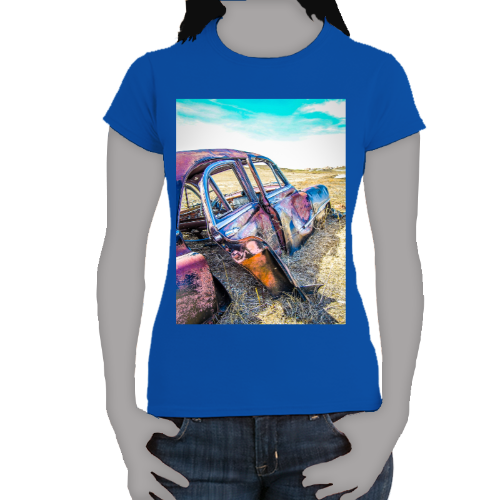 Rustic Car Women's Softstyle Tee - Gildan