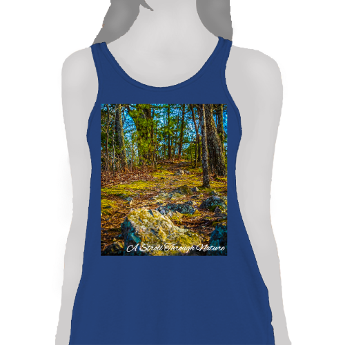 A Rocky Footpath Women's Flowy Racerback Tank - Bella+Canvas