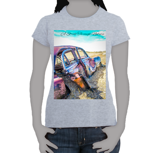 Rustic Car Women's Softstyle Tee - Gildan