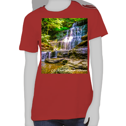 Tennessee Waterfall Women's Favorite Tee - Bella+Canvas