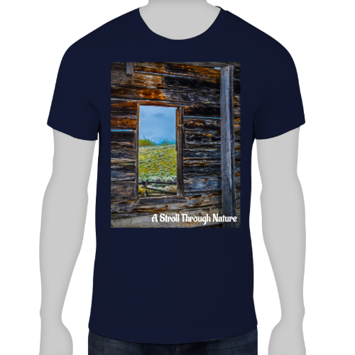 The Window to Nature Men's Lightweight Fashion Tee - Anvil