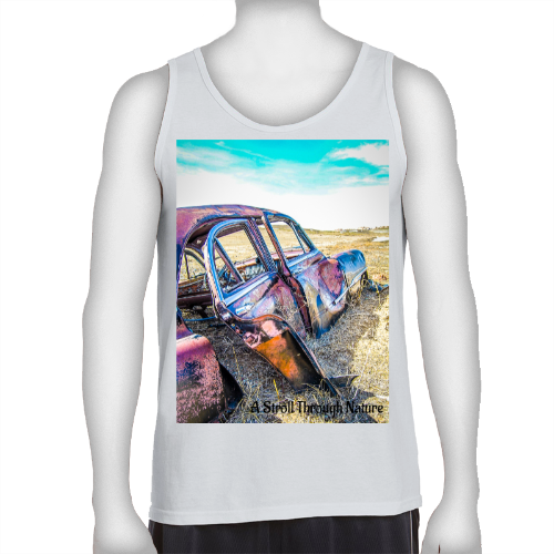 Rustic Car Men's Ultra Cotton Tank Top - Gildan