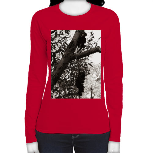 A Dark Aesthetic Women's Fitted Long Sleeve Tee - Gildan