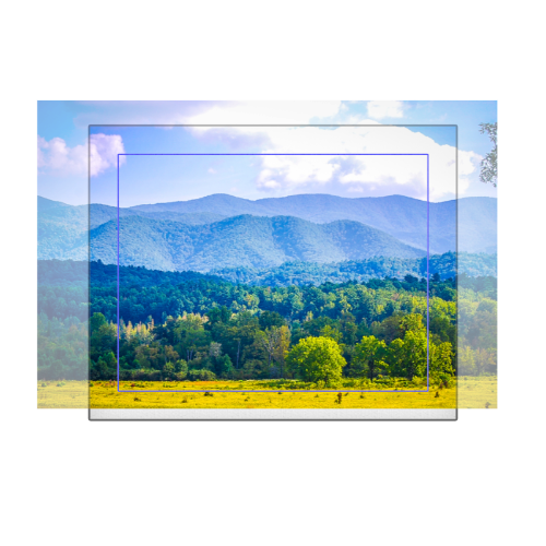 Tennessee Hills Canvas 8x10 - Horizontal