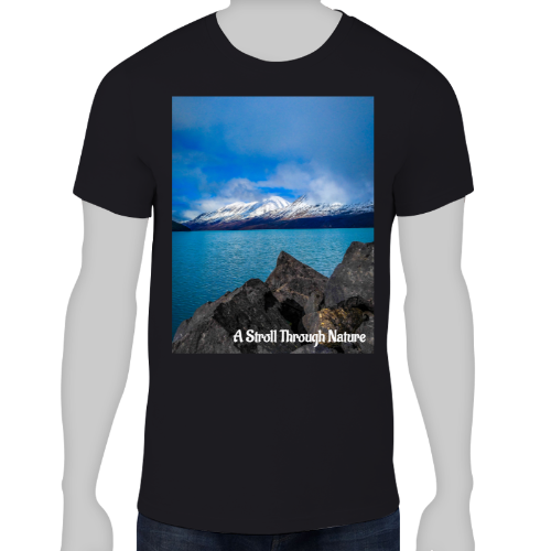 Alaskan Views Men's Lightweight Fashion Tee - Anvil